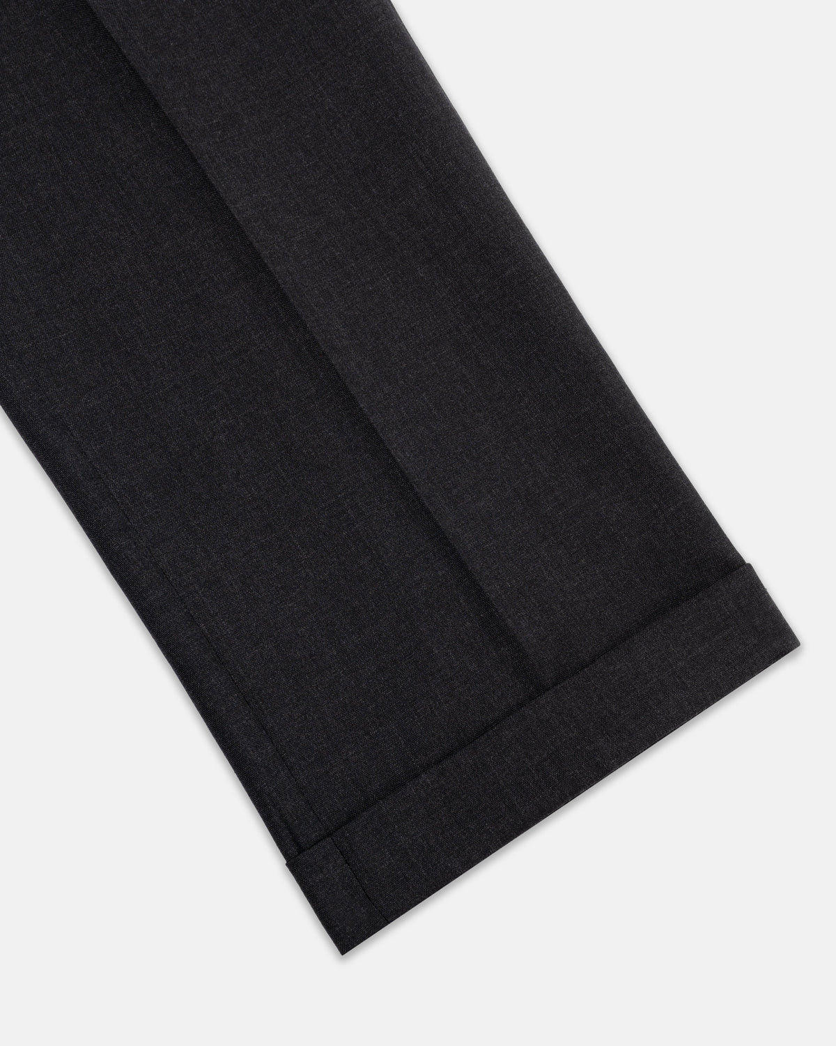 Made-in-USA Charcoal Fox Air Wool Trouser